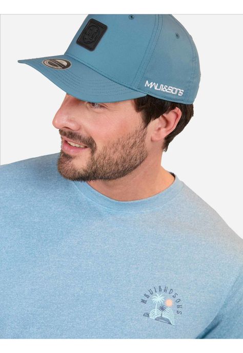 Polera MC Cal Beach Celeste Hombre Maui And Sons-2