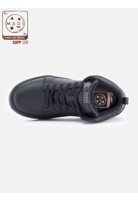 Zapatilla Escolar Kumu Juvenil Negro Maui and Sons-1