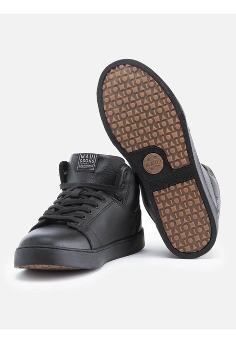 Zapatilla Escolar Kumu Juvenil Negro Maui and Sons-2