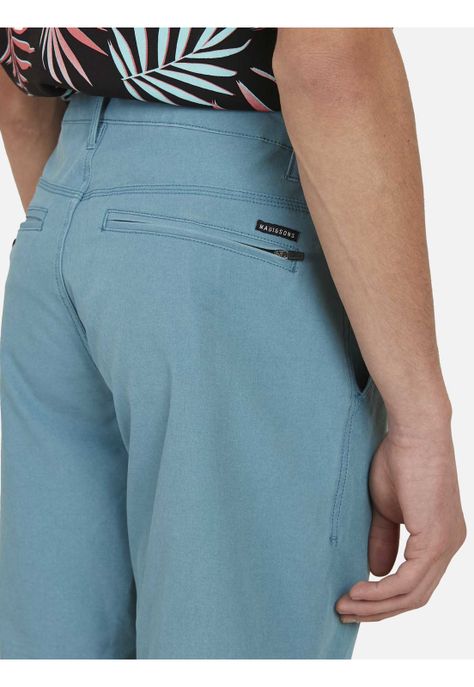 Bermuda CHINO FIT CLASSIC Juvenil Hombre Gris Oscuro Maui And Sons-2