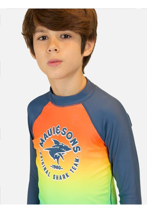 Polera UVP Lion Multicolor Niño Maui And Sons-2