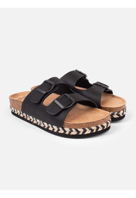 Sandalia Koki Md Negro Mujer Maui And Sons-0
