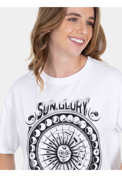 Polera From Another Glory Blanco Mujer Maui And Sons-2