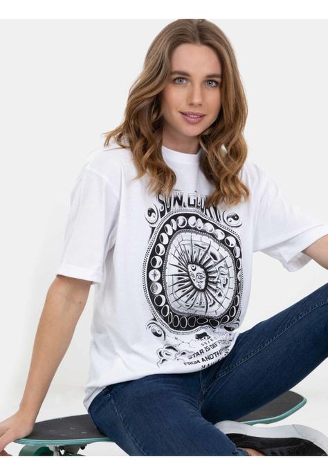 Polera From Another Glory Blanco Mujer Maui And Sons-3