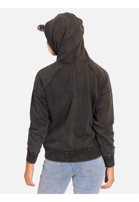 Poleron FZ Pretty Crew Negro Mujer Maui and Sons-1