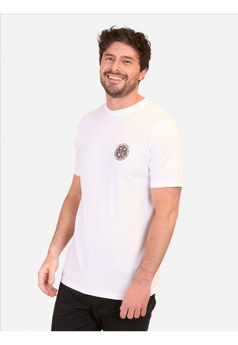 Polera MC Asphalt Aspen Blanco Hombre Maui And Sons-0