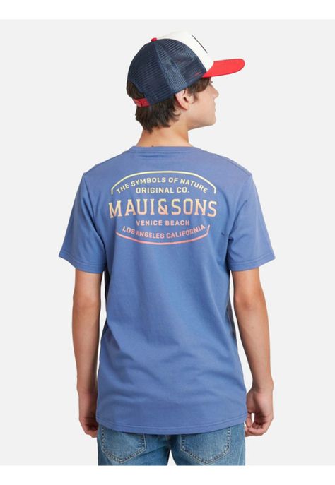 Pack Polera Jockey Infantil Azul Maui and sons-1