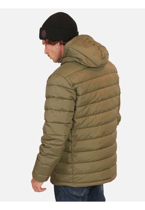 Parka Puffa Hauula Verde Hombre Maui And Sons-1
