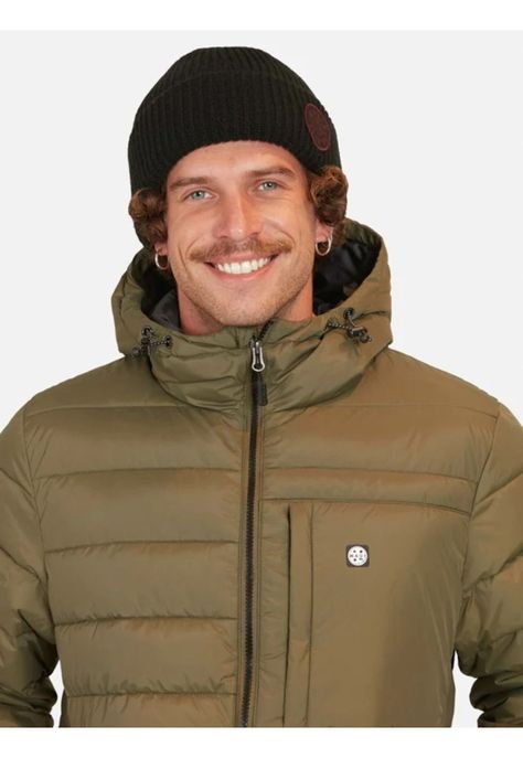 Parka Puffa Hauula Verde Hombre Maui And Sons-2