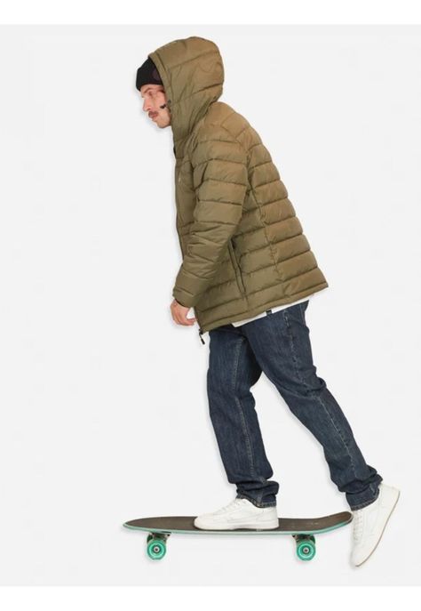 Parka Puffa Hauula Verde Hombre Maui And Sons-3