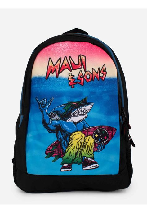 Mochila Surfer Soul Azul Niño Maui And Sons-1