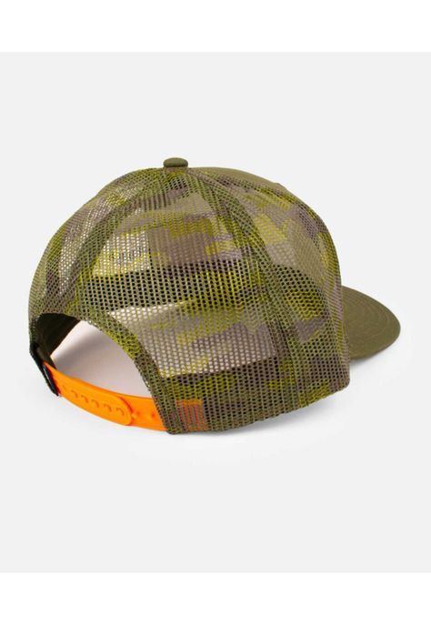 Jockey Back Camo Trucker Verde Hombre Maui and sons-1