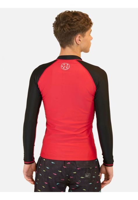 Polera UVP Pegasus Path Rojo Infantil Maui And Sons-1
