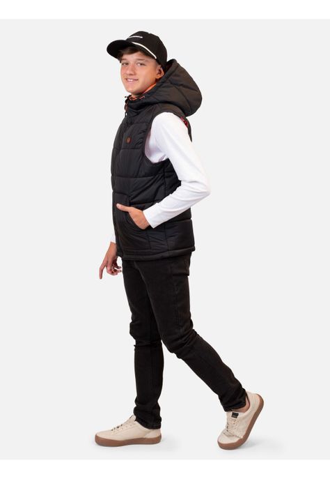 Parka Élite Infantil Negro Maui And Sons-4