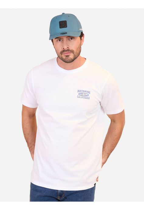 Polera MC Cal Mu Blanco Hombre Maui And Sons-0