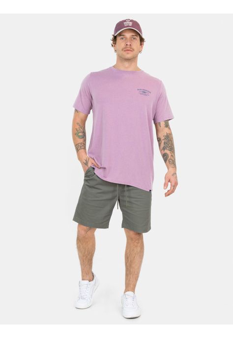 Bermuda Jogger Triey Verde Hombre Maui And Sons-2