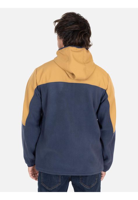Poleron Micropolar Gide Azul Hombre Maui And Sons-1