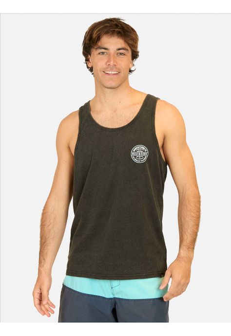 Polera SM Los Angeles Negro Hombre Maui And Sons-0