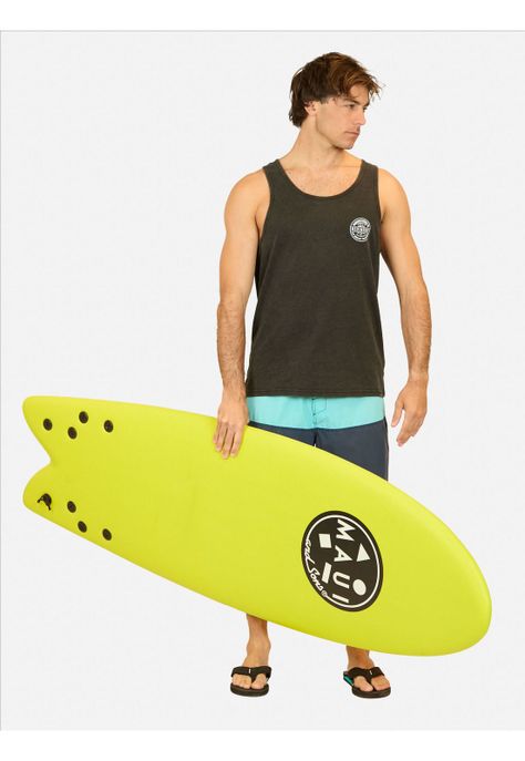 Polera SM Los Angeles Negro Hombre Maui And Sons-2