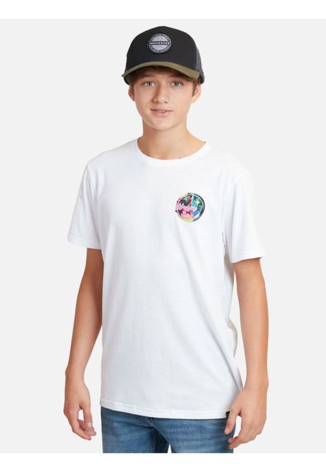 Pack Polera Jockey Infantil Blanco Maui and sons-0