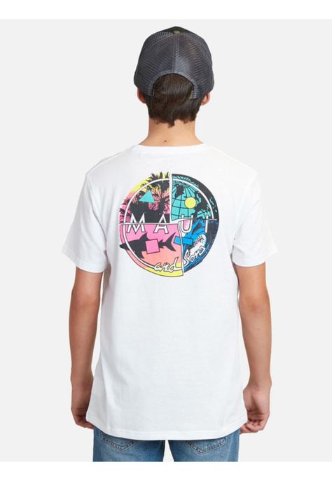 Pack Polera Jockey Infantil Blanco Maui and sons-1