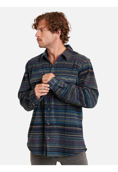 Camisa Sarape Art Multicolor Hombre Maui And Sons-0