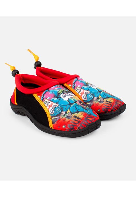 ZAPATOS DE AGUA PUA KD SHARK ROJO NIÑO MAUI AND SONS-0
