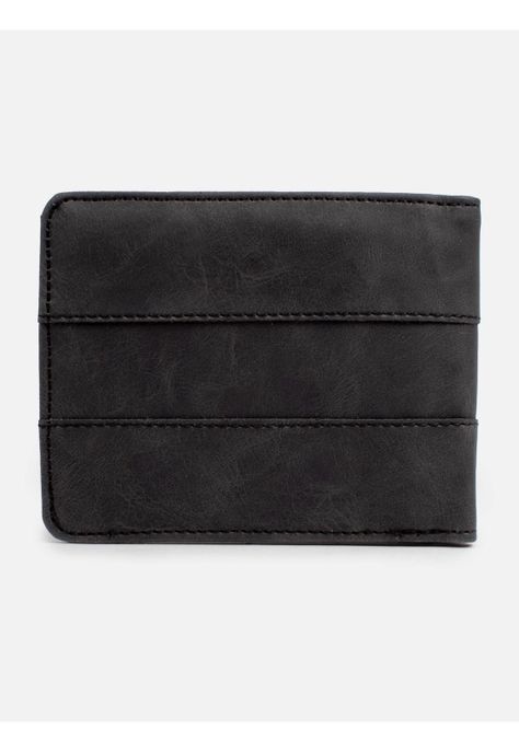 Billetera oval  Negro Hombre Maui And Sons-1