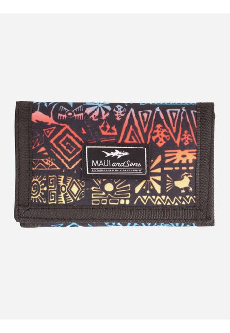Billetera Aloha Ve Tri-Fold Multicolor Hombre Maui and sons-0