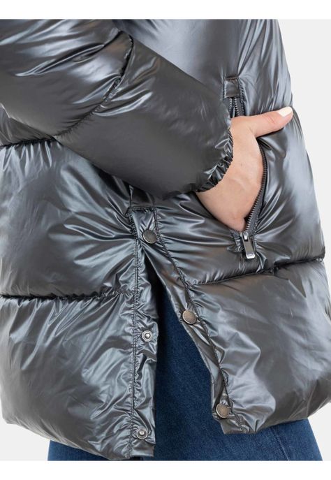 Parka Grace Bay Negro Mujer Maui And Sons-1