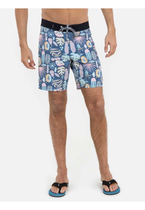 Traje de Baño Ola Brave  Multicolor Hombre Maui and sons-0