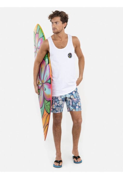 Traje de Baño Ola Brave  Multicolor Hombre Maui and sons-3