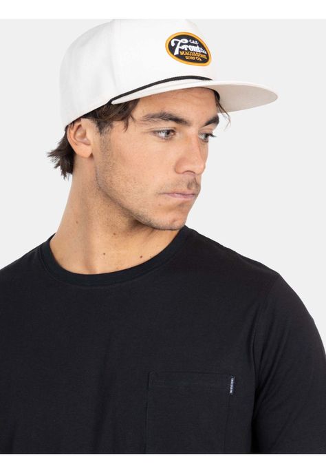 Polera MC Pocket Labels Negro Hombre Maui And Sons-2