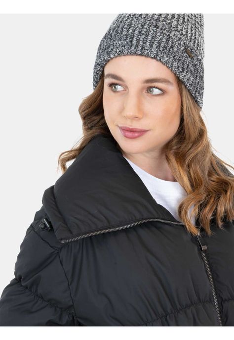 Parka Utah Negro Mujer Maui And Sons-2