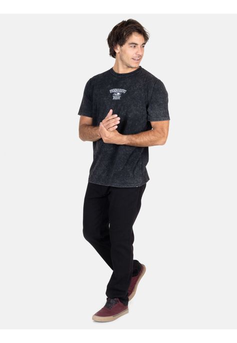 Polera MC Pīkake Negro Hombre Maui And Sons-3