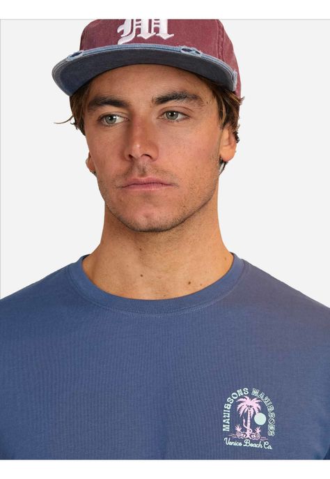 Polera MC Vintage Sunset Azul Hombre Maui And Sons-3