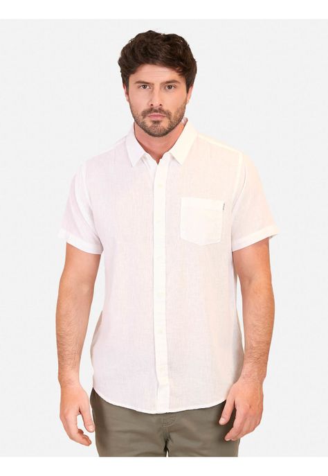Camisa MC Mirabe Blanco Hombre Maui And Sons-0