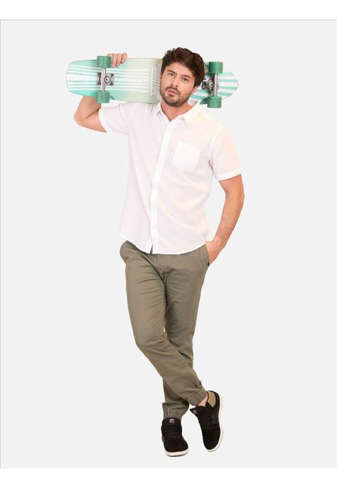 Camisa MC Mirabe Blanco Hombre Maui And Sons-3
