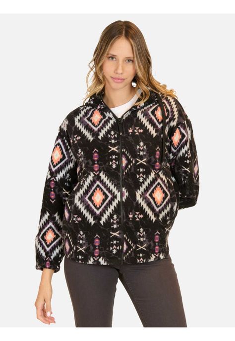 Poleron Micropolar Guard Multicolor Mujer Maui And Sons-0