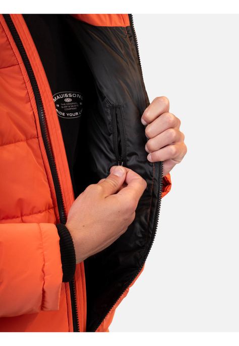 Parka Halcyon Rojo Hombre Maui And Sons-3