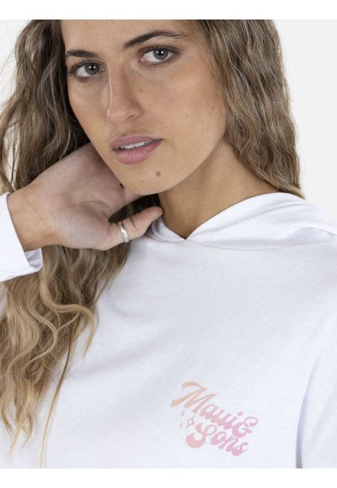 Polera SUNSET BEACH Mujer Blanco Maui and Sons-2