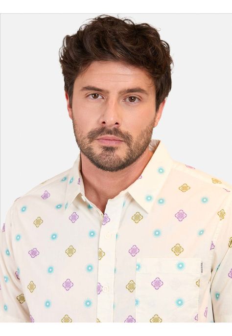 Camisa MC Naturay Multicolor Hombre Maui And Sons-2