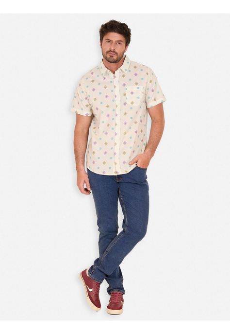 Camisa MC Naturay Multicolor Hombre Maui And Sons-3