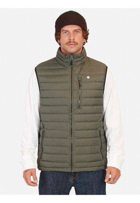 Parka Puffa Halawa Verde Hombre Maui And Sons-0