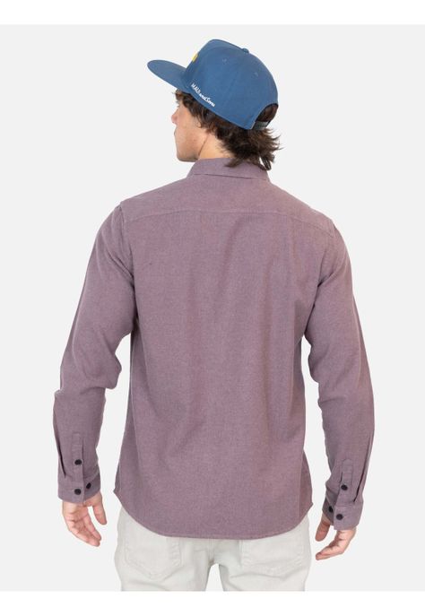 Camisa Lly Ma Burdeo Hombre Maui And Sons-1