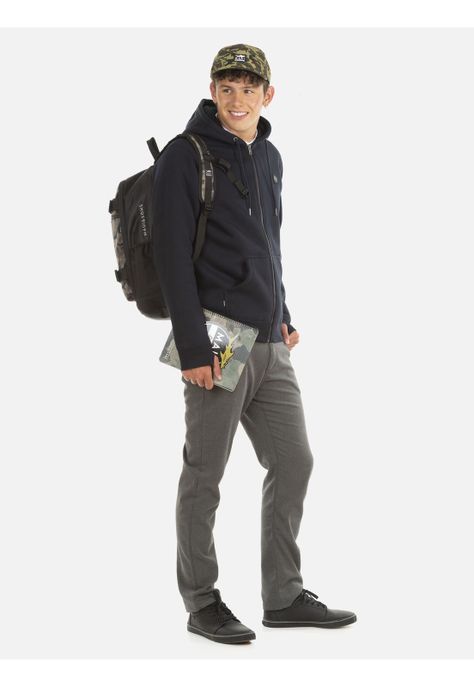 Poleron Hombre Escolar 5E117-MC20 Azul Maui and Sons-3