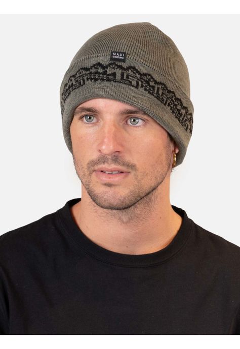 Gorro Tahití Verde Hombre Maui And Sons-0