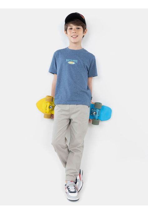Polera MC California Yol Azul Niño Maui And Sons-2
