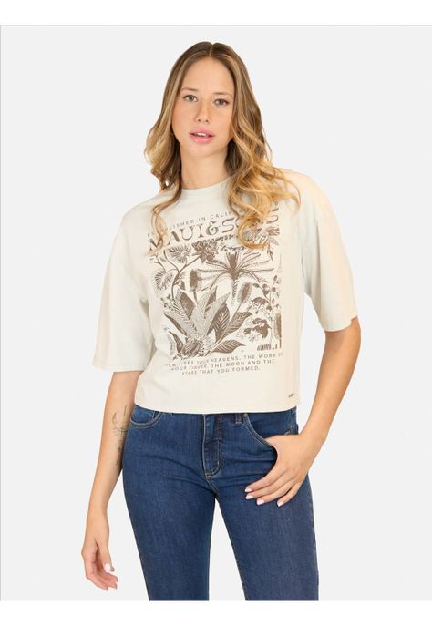 Polera MC Kai Blanco Mujer Maui And Sons-0