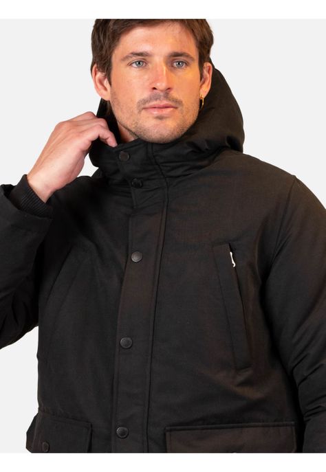 Chaqueta Riff Negro Hombre Maui And Sons-2